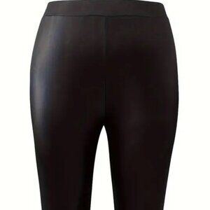 Faux Leather Legging